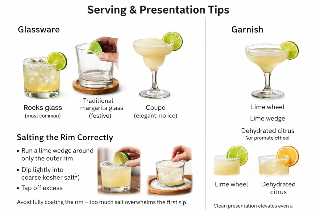 Best Margarita Recipe Guide: Flavor Balance, Variations, and Common Mistakes to Avoid 3 Margarita Presentation