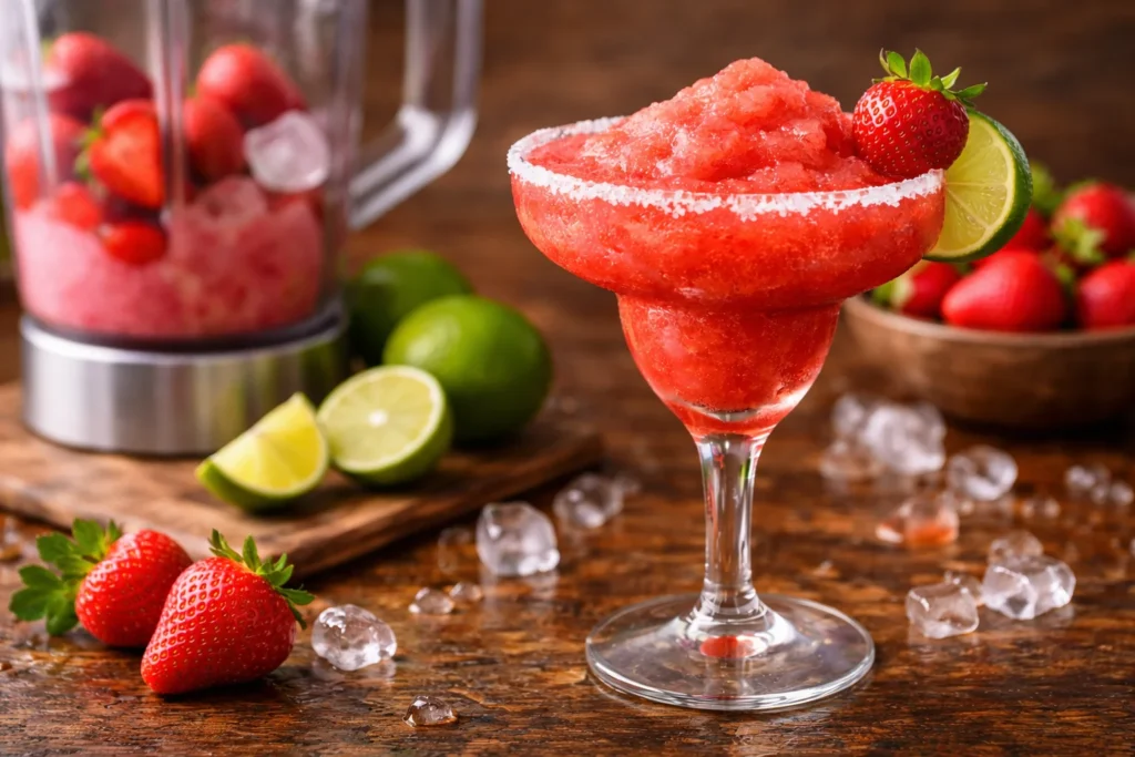 Frozen Strawberry Margarita