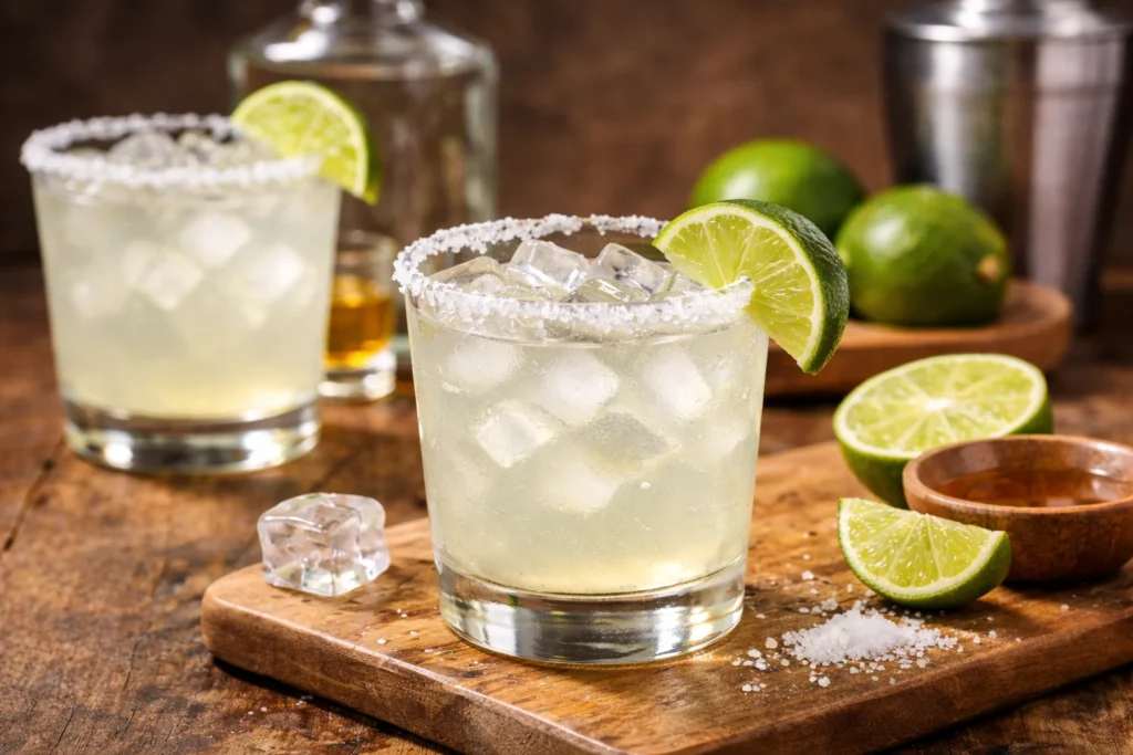 Skinny Margarita Recipe with Low-Calorie but Full Flavor 3 On the Rocks Margaritas