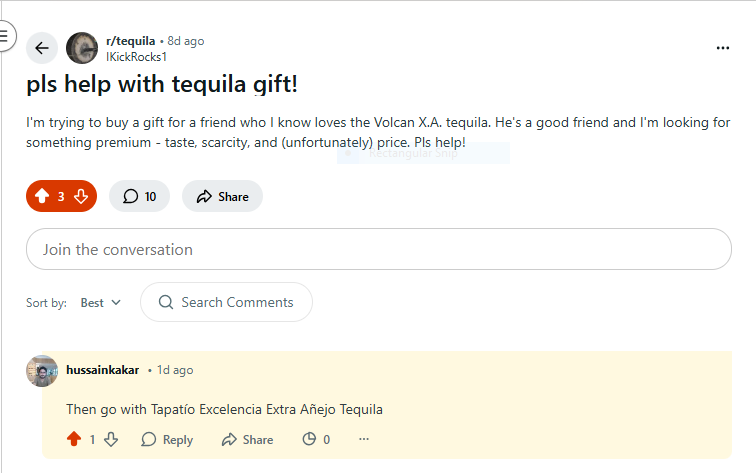 Question on Reddit and my Answer