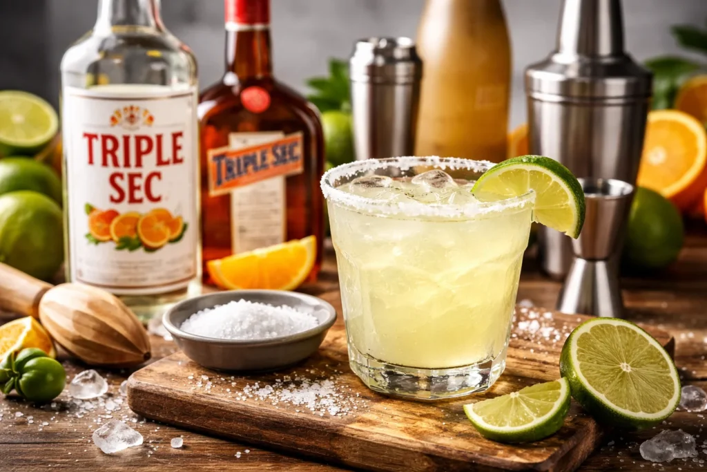 Difference Between Triple Sec and Orange Liqueur: Complete Margarita Guide 1 Triple Sec with margarita