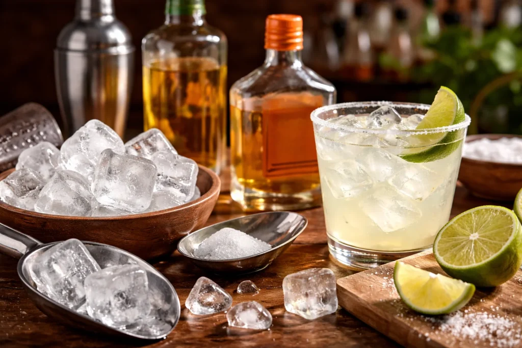How Ice Affects Margarita Taste