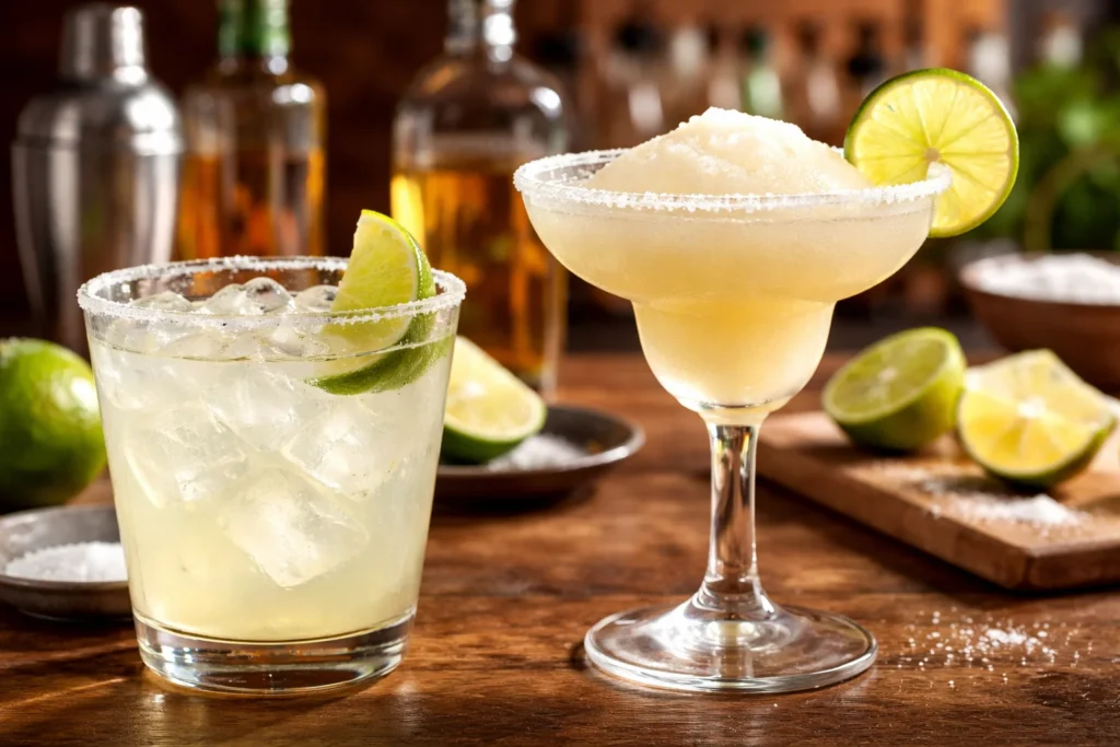 shaken vs blended margarita