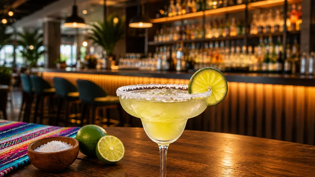 margarita on a beach